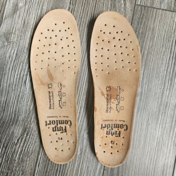 Finn Comfort Toledo Black Leather Slip on City Shoes - Picture 12 of 12